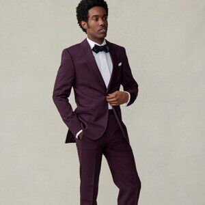 Plum Shawl Tuxedo (dark purple) - by Black Tux